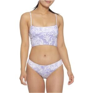 Roxy Mana Two-Piece Hipster Bikini Tank Adjustable Straps XS NWT